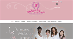 Desktop Screenshot of houstonpermanentmakeuptraining.com